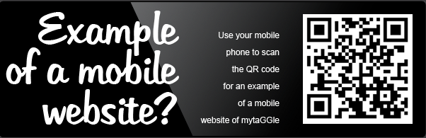 Mobile internetsite - example